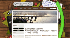 Desktop Screenshot of carphunter-germany.de