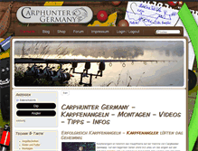 Tablet Screenshot of carphunter-germany.de